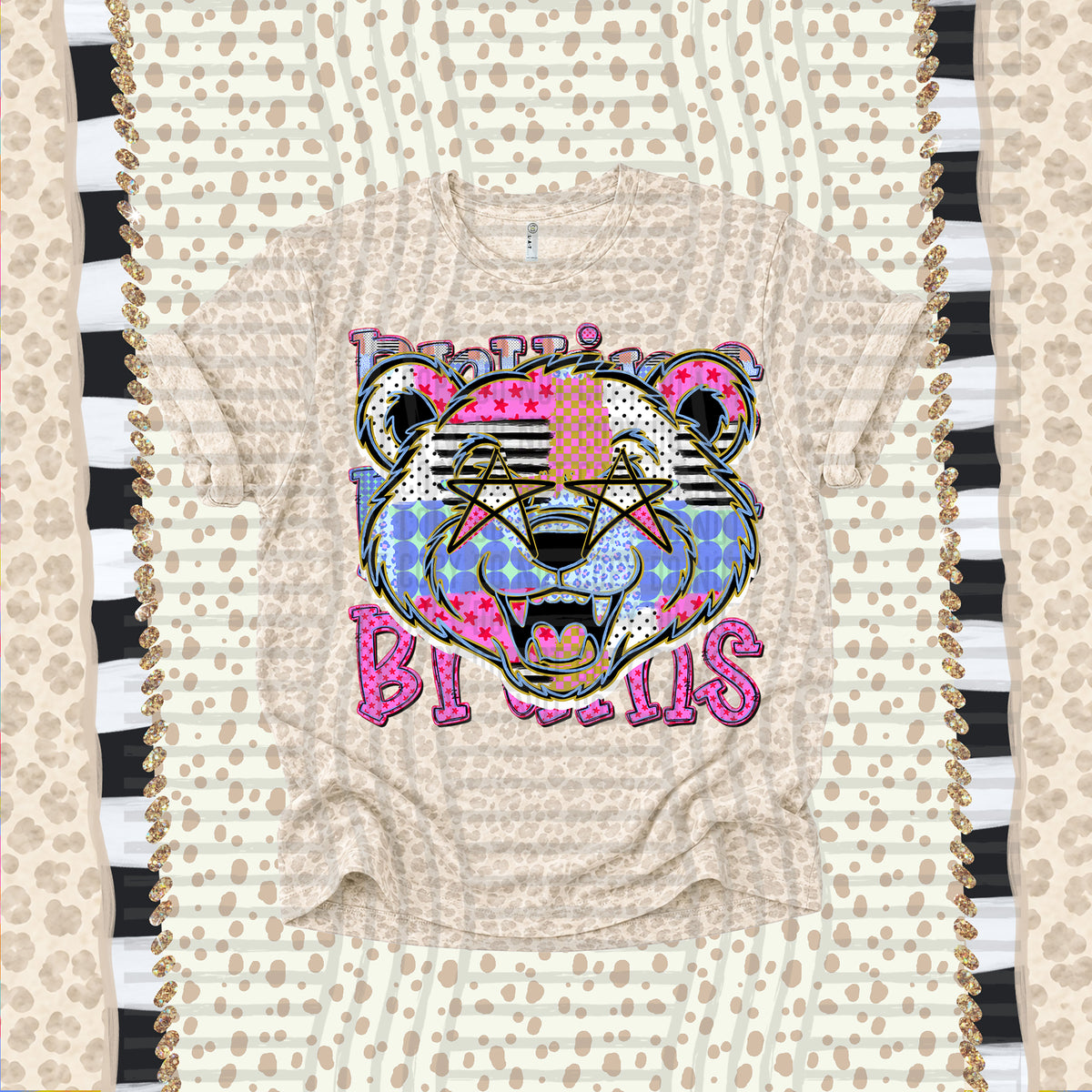 Bruins-Dolly Doodle Print (Caplinger) DTF Transfer