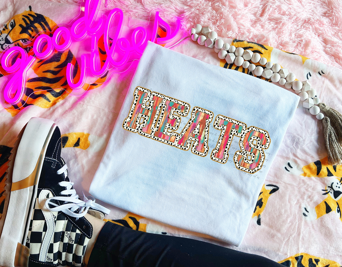 Brushstrokes Dots Heats 71022 DTF transfer