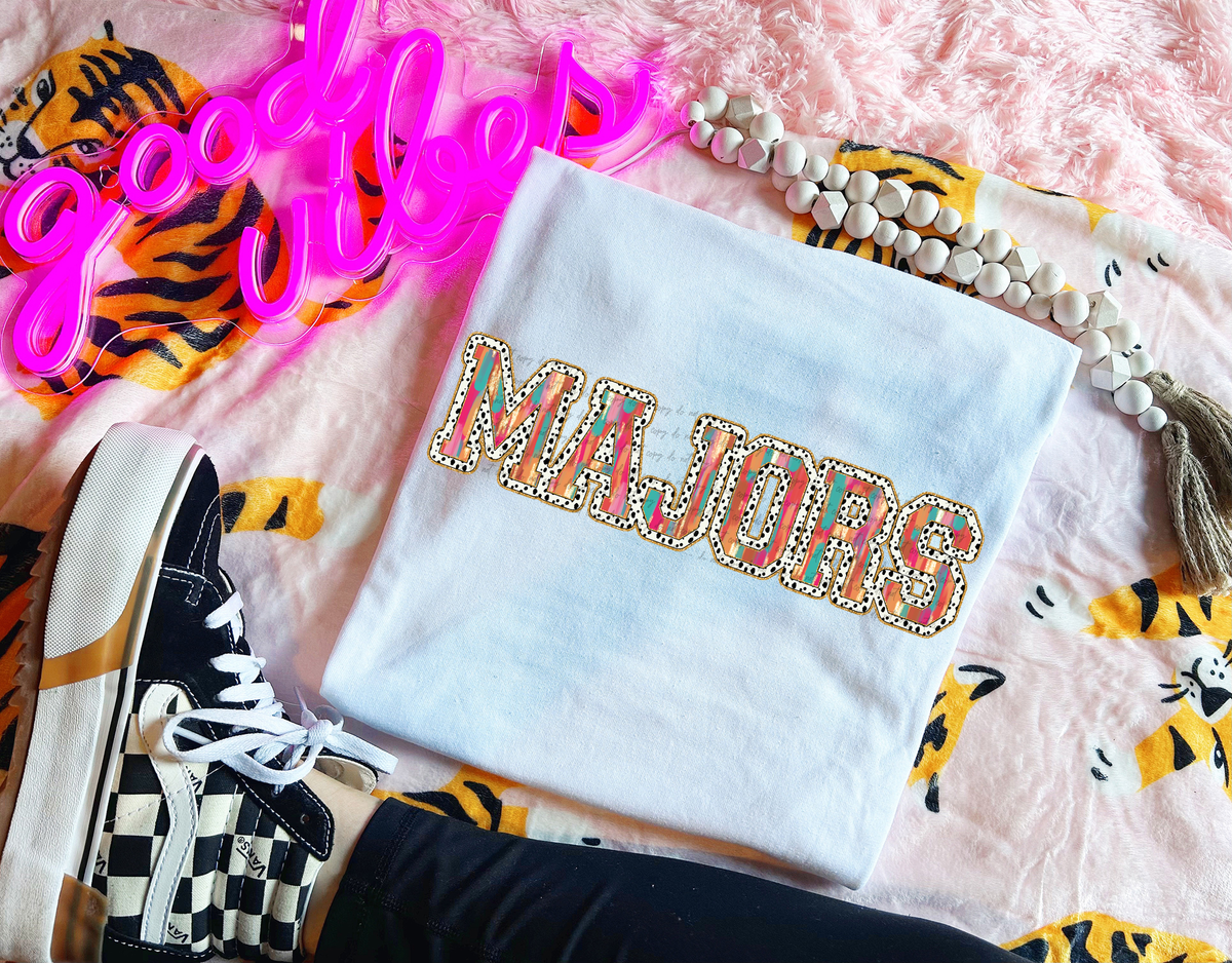 Brushstrokes Dots Majors 71091 DTF transfer