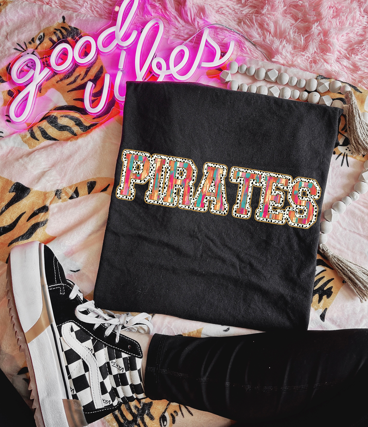 Brushstrokes Dots Pirates 71143 DTF transfer