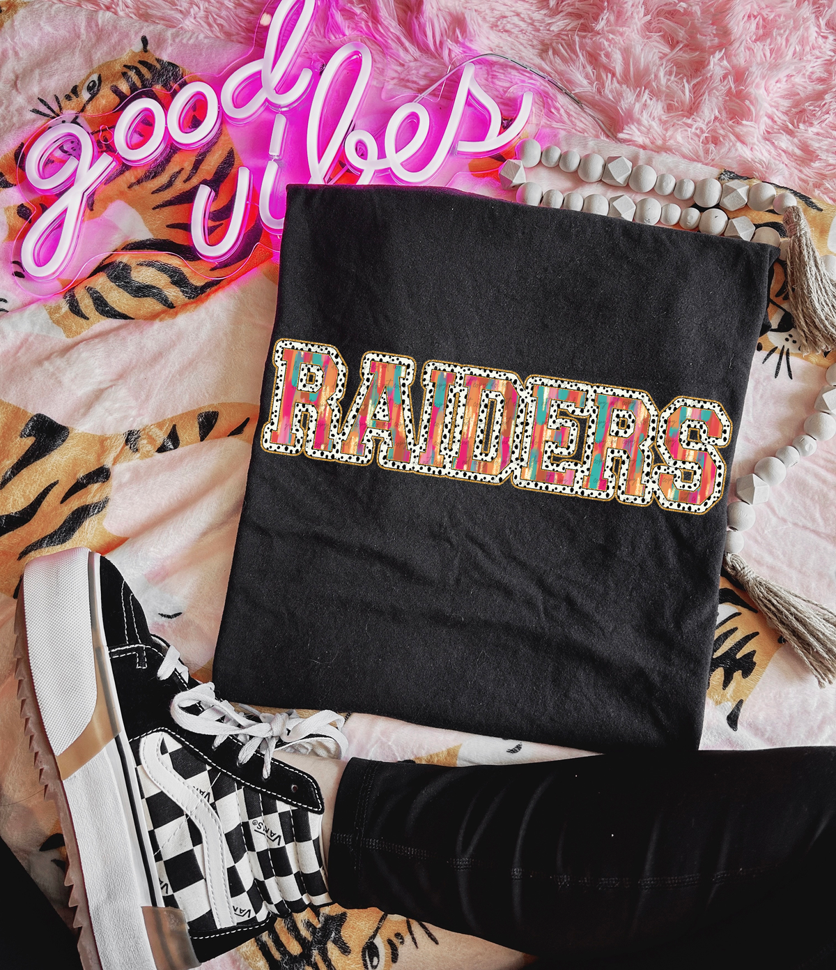 Brushstrokes Dots Raiders 71165 DTF transfer