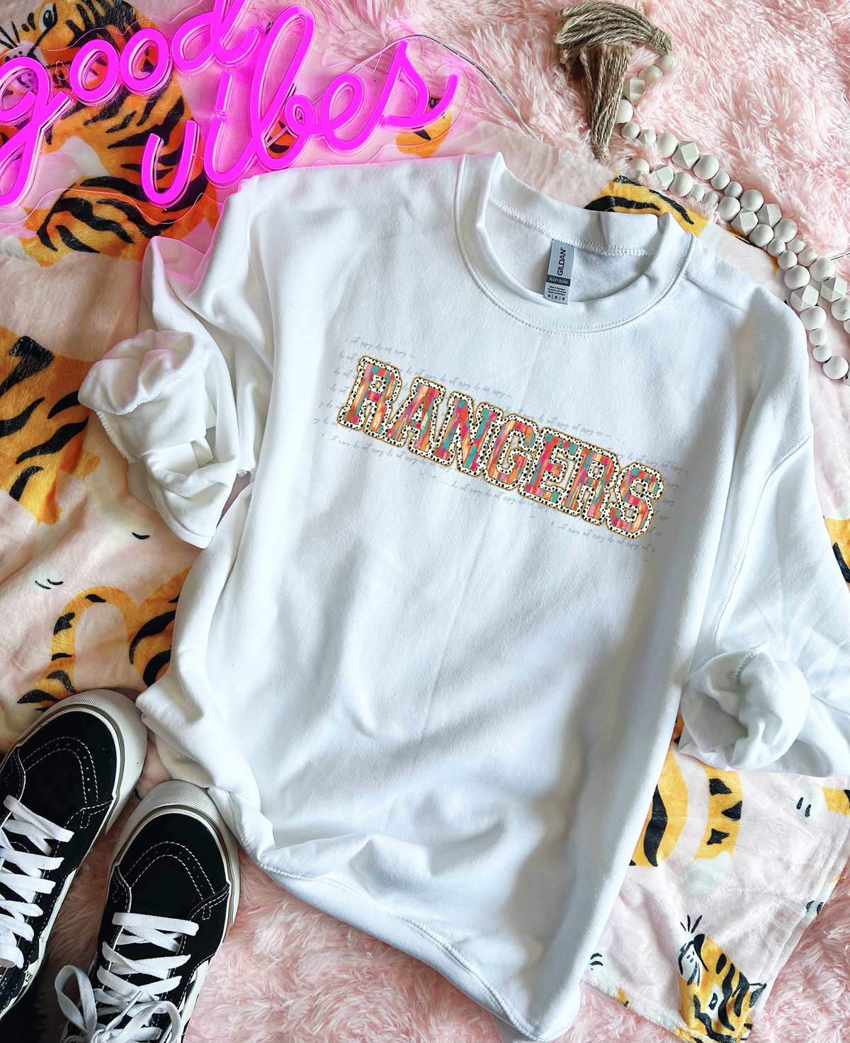 Brushstrokes Dots Rangers 71169 DTF transfer