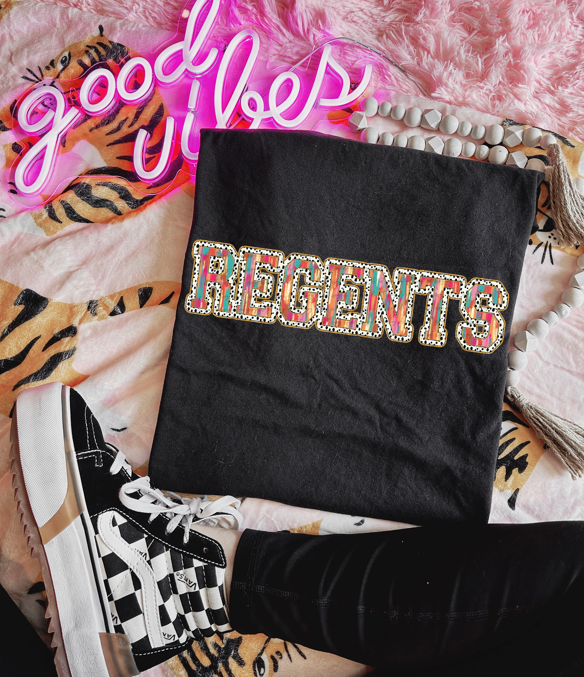 Brushstrokes Dots Regents 71184 DTF transfer