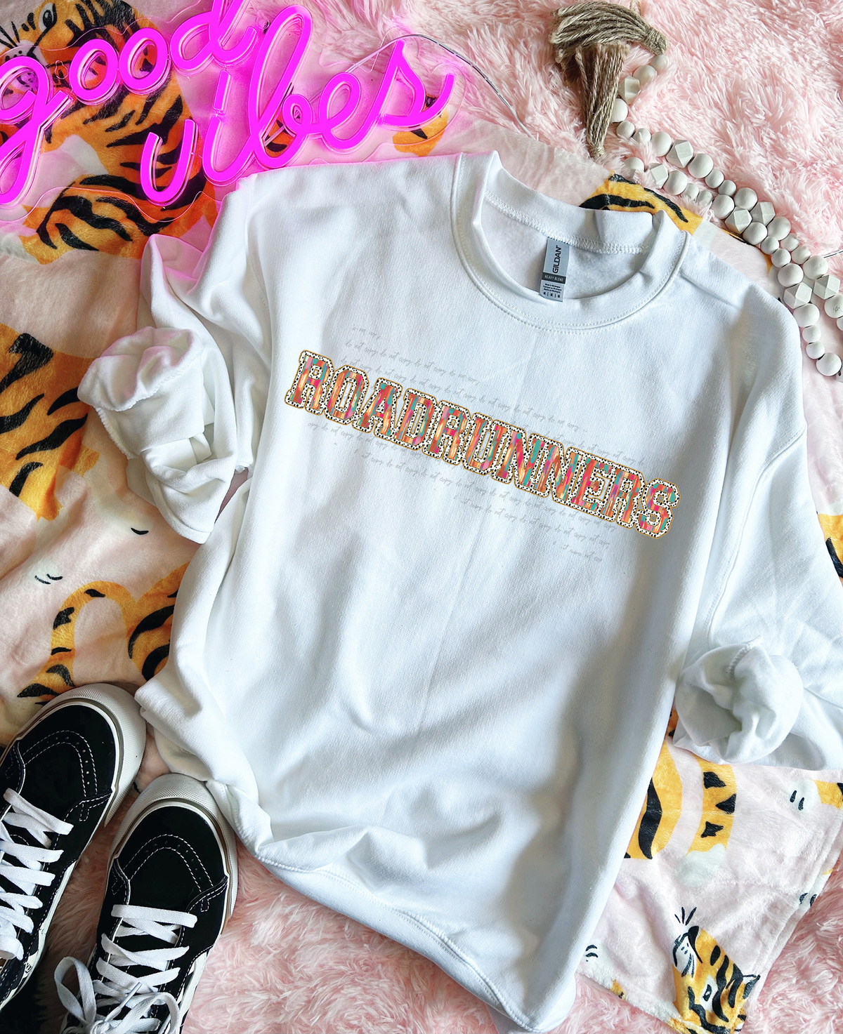 Brushstrokes Dots Roadrunners 71189 DTF transfer