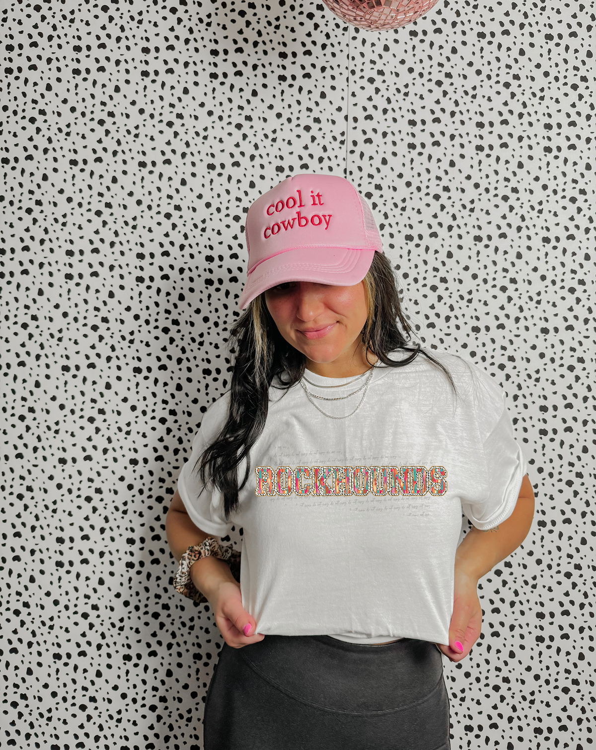 Brushstrokes Dots Rockhounds 71193 DTF transfer