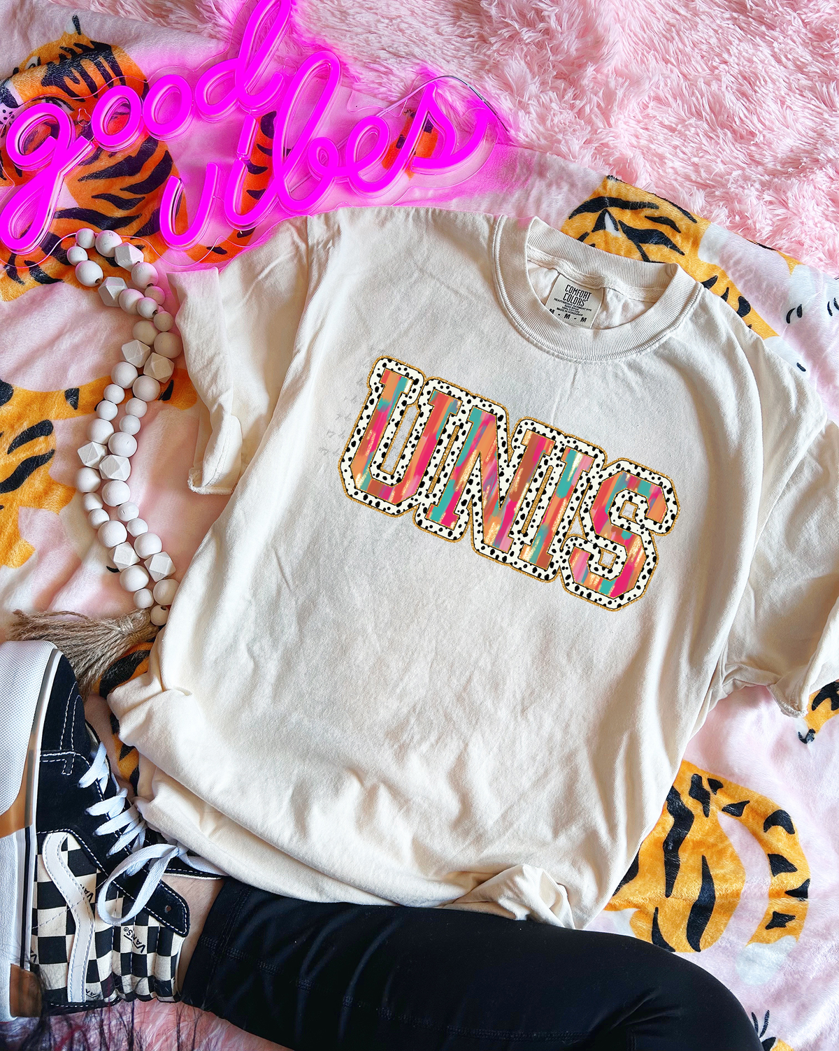 Brushstrokes Dots Unis 71284 DTF transfer