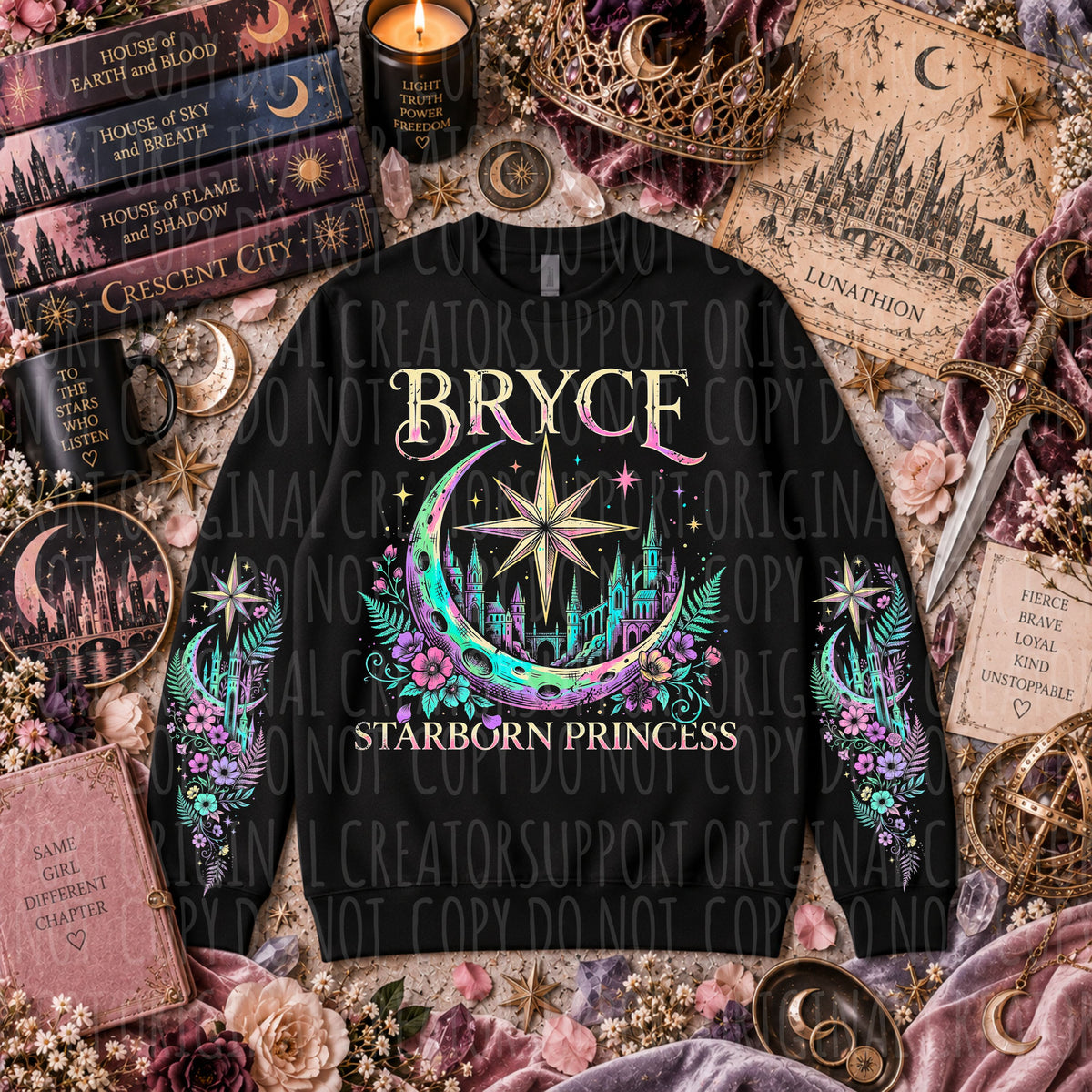 Bryce-Colorful (Starlight) DTF Transfer