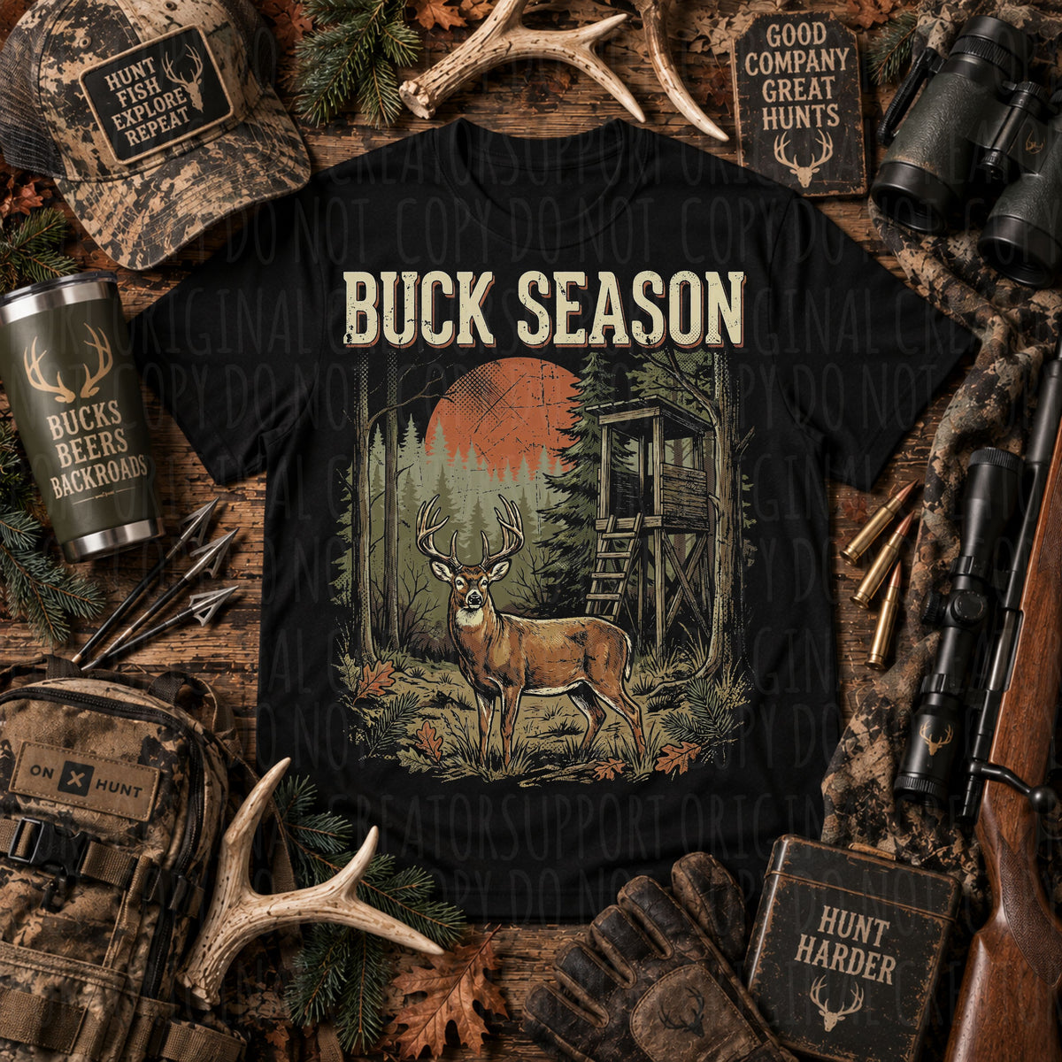 Buck season (SDD) DTF Transfer