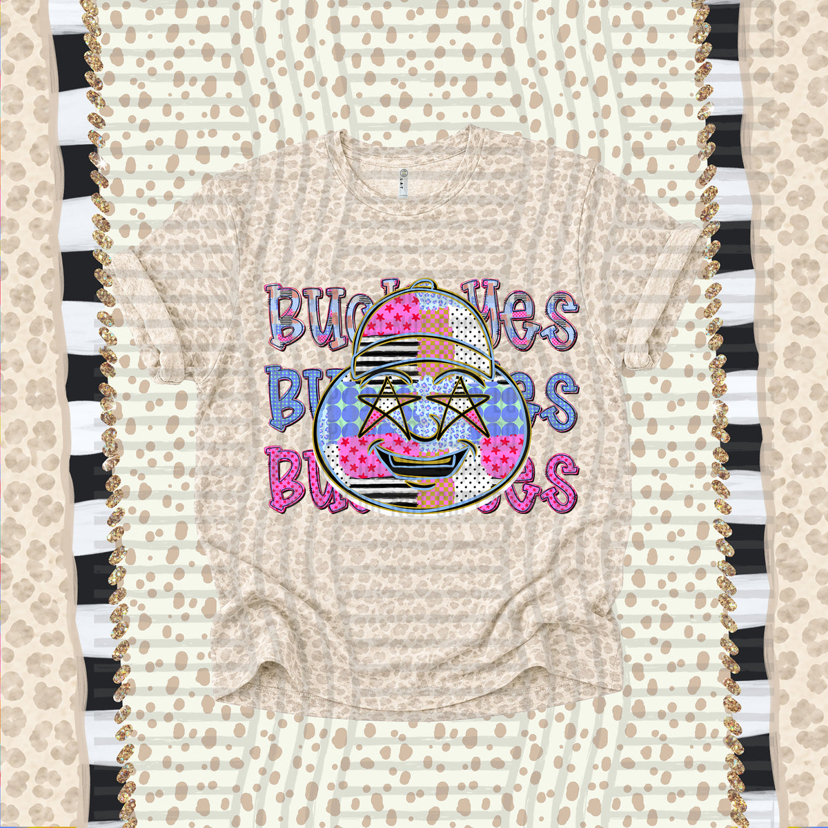 Buckeyes-Dolly Doodle Print (Caplinger) DTF Transfer