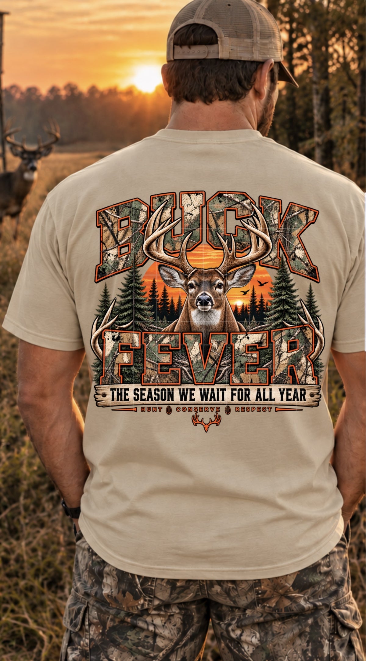 Buck fever tis the season we wait for (SDD) DTF Transfer