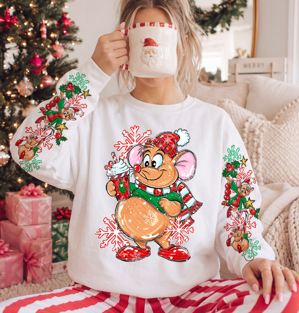Christmas Gus SLEEVE ONLY (AG) DTF Transfer