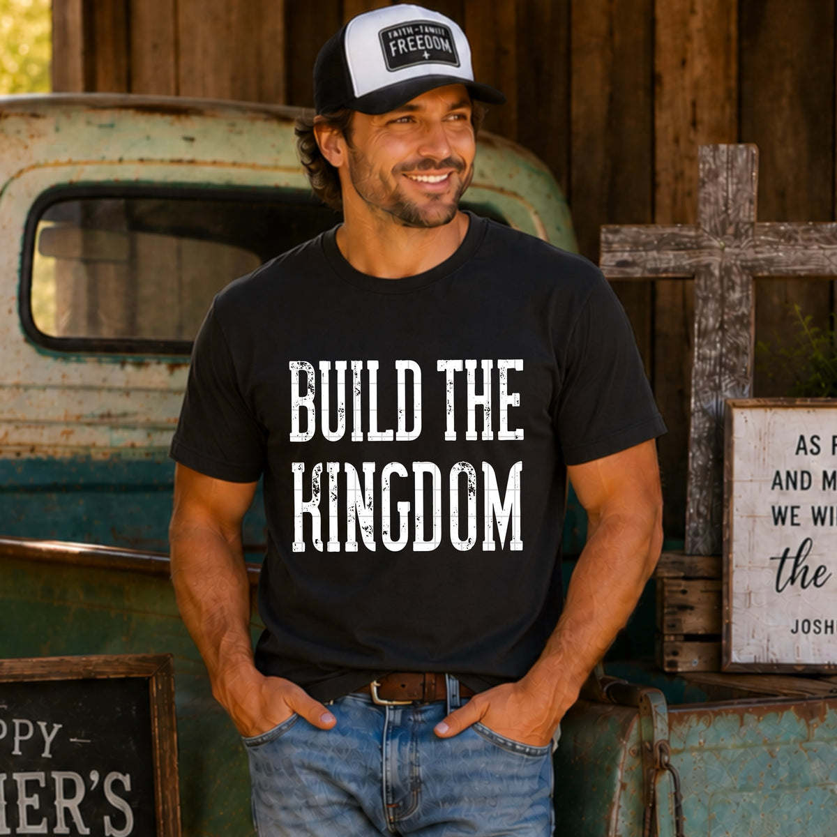 Build the kingdom WHITE (SDD) DTF transfer