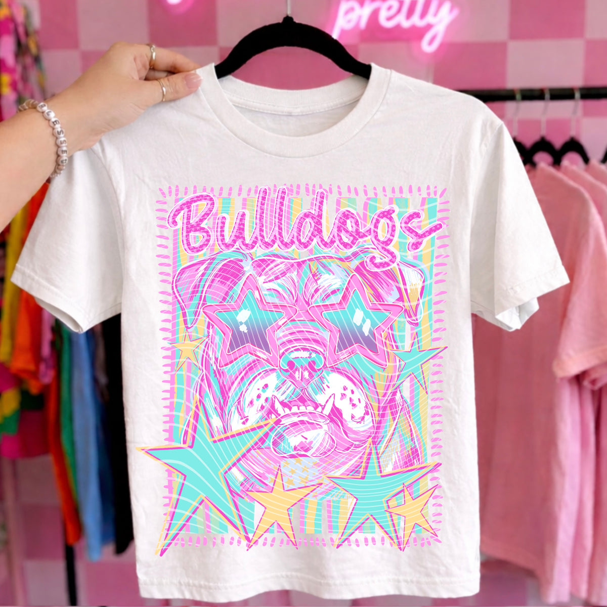 bulldogs neon stars (agcm)