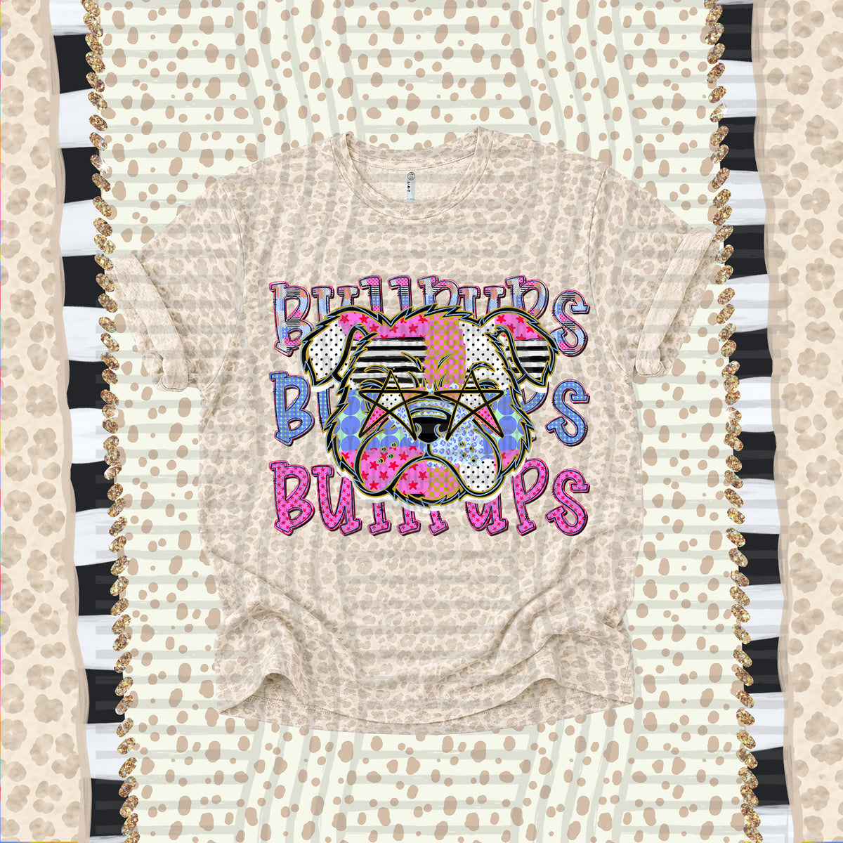Bullpups-Dolly Doodle Print (Caplinger) DTF Transfer
