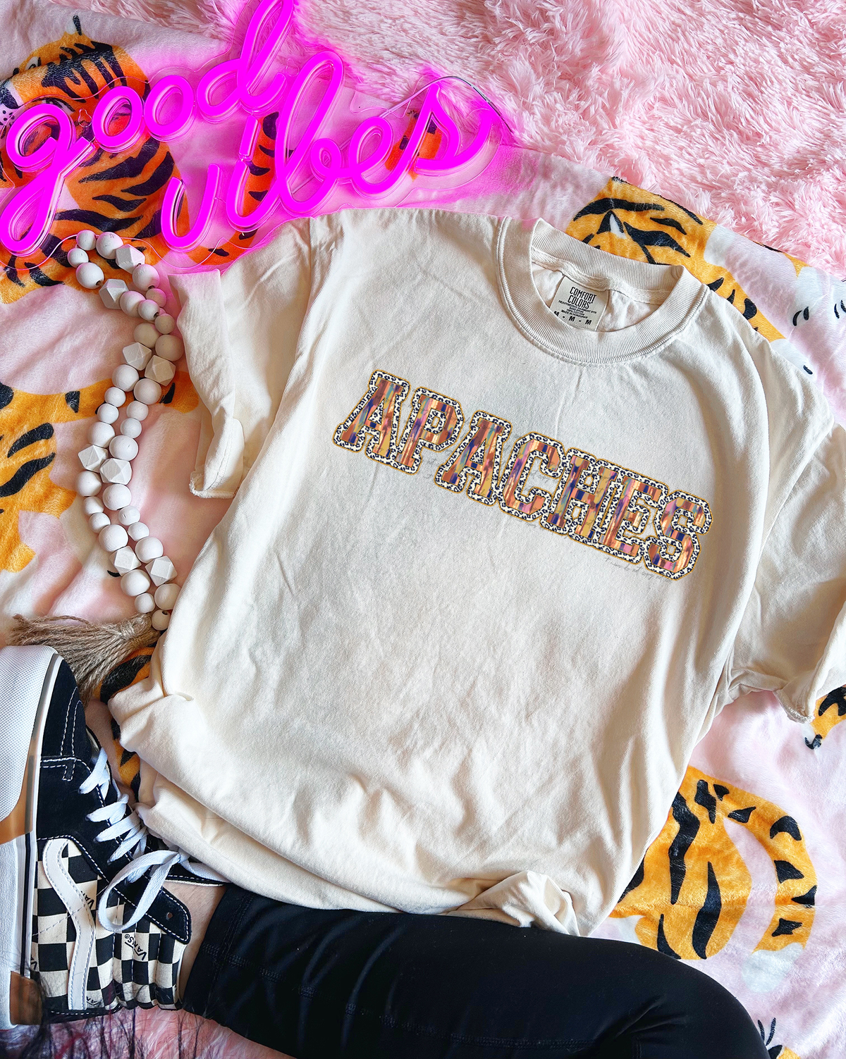 Brushstrokes Leopard Apaches 71339 DTF transfer