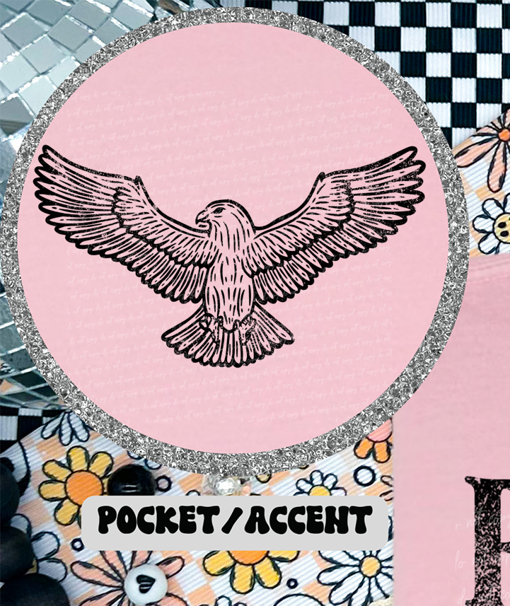 But The Lord Stood With Me And Gave Me Strength Black Grunge (Pocket Print) 86284 DTF Transfer