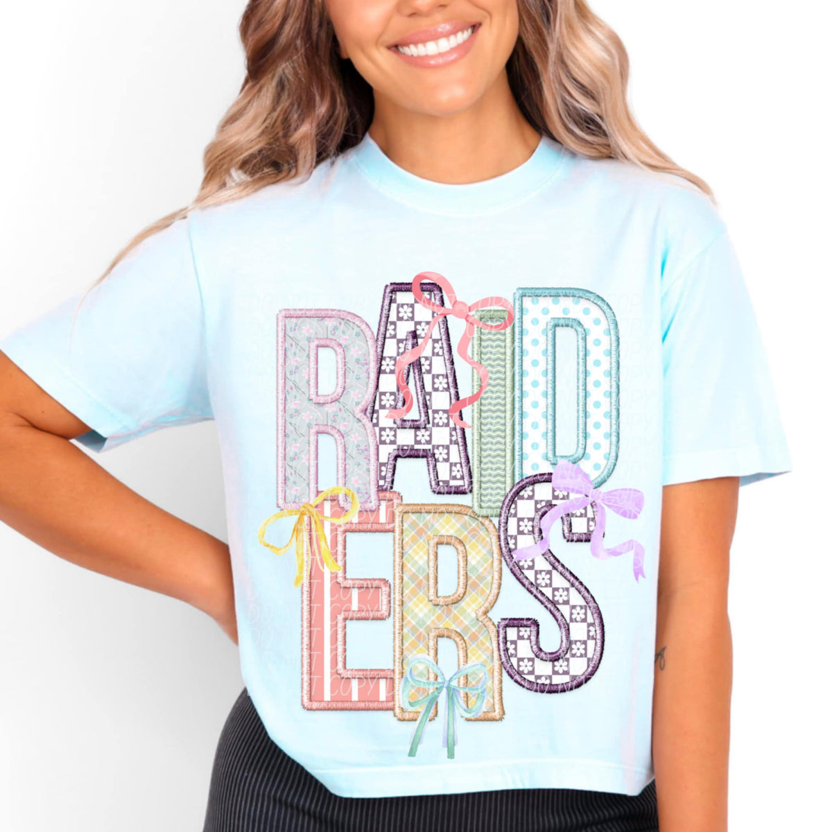 Raiders Spring Bow Mascots (CITY) 97126 DTF transfer