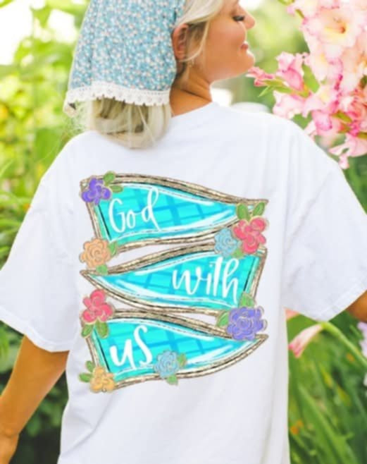 God with us (S&G) 106325 DTF transfer