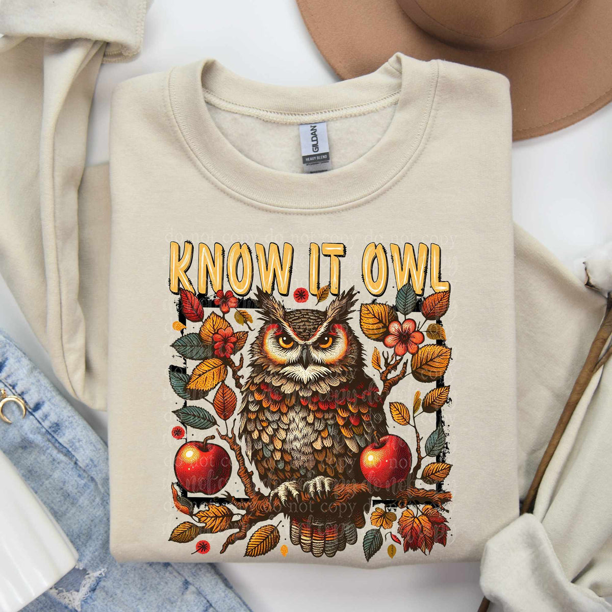 Know it owl (TDD) 52586 DTF transfer