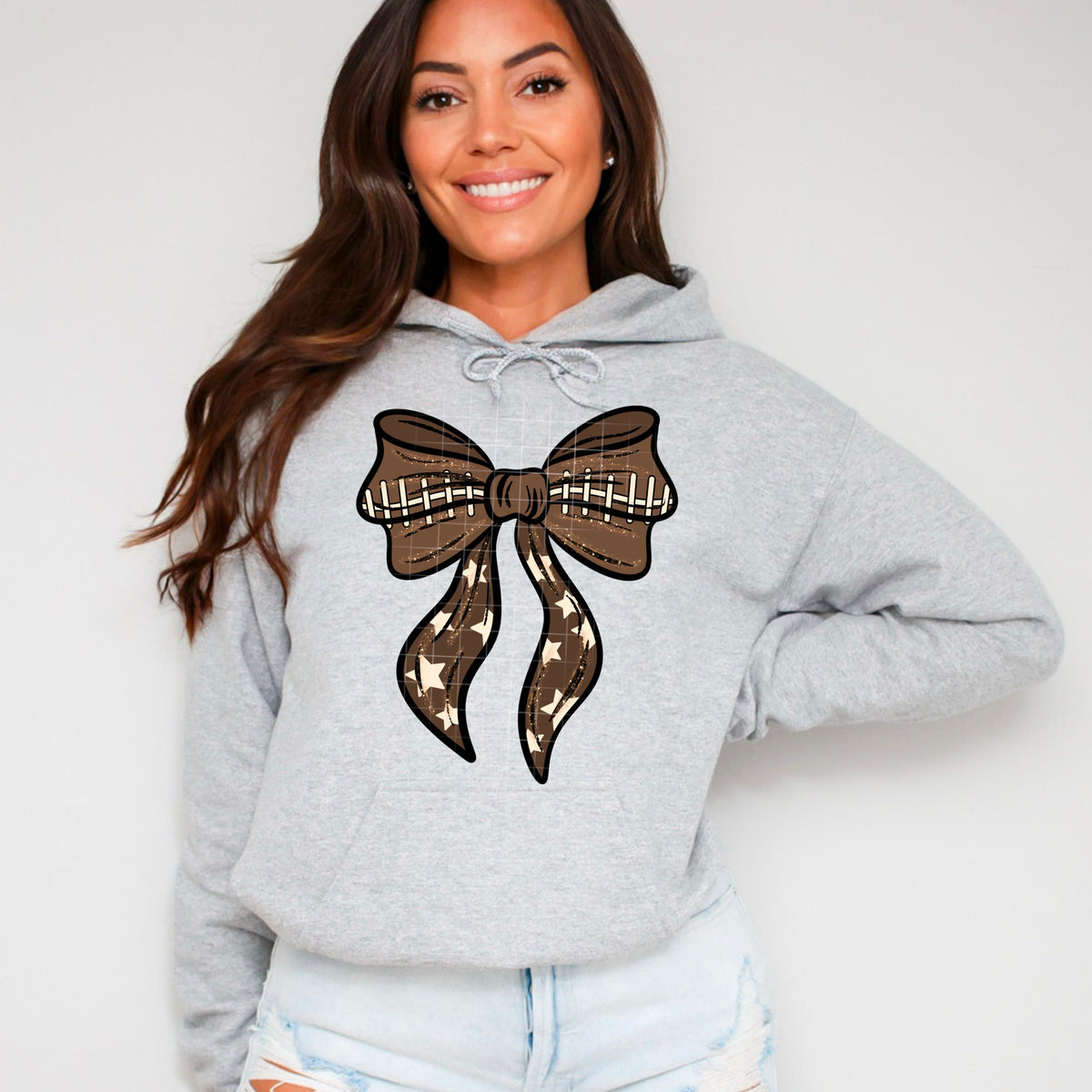 Football Bow CSC DTF transfer