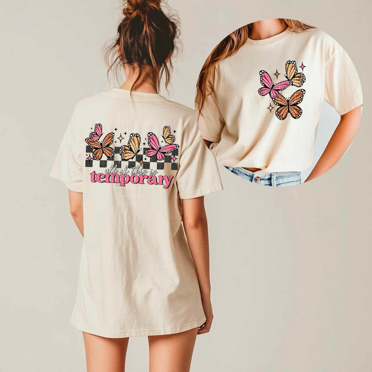 All of this is temporary BACK (CSC) 84599 DTF transfer