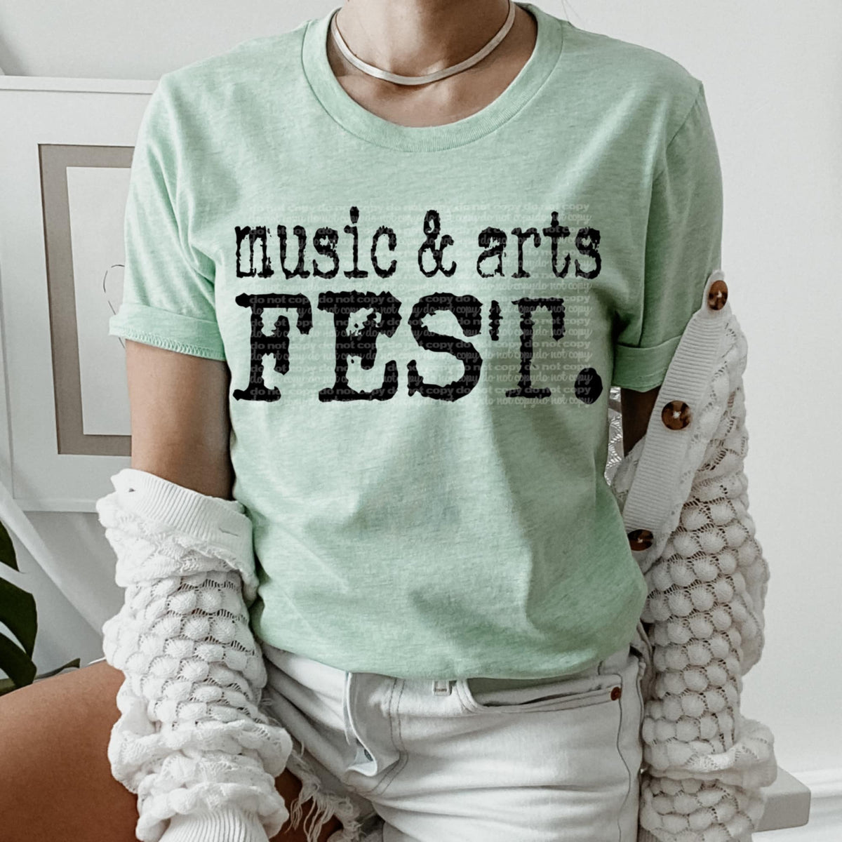 Music & arts fest. (TTD) 95857 DTF transfer