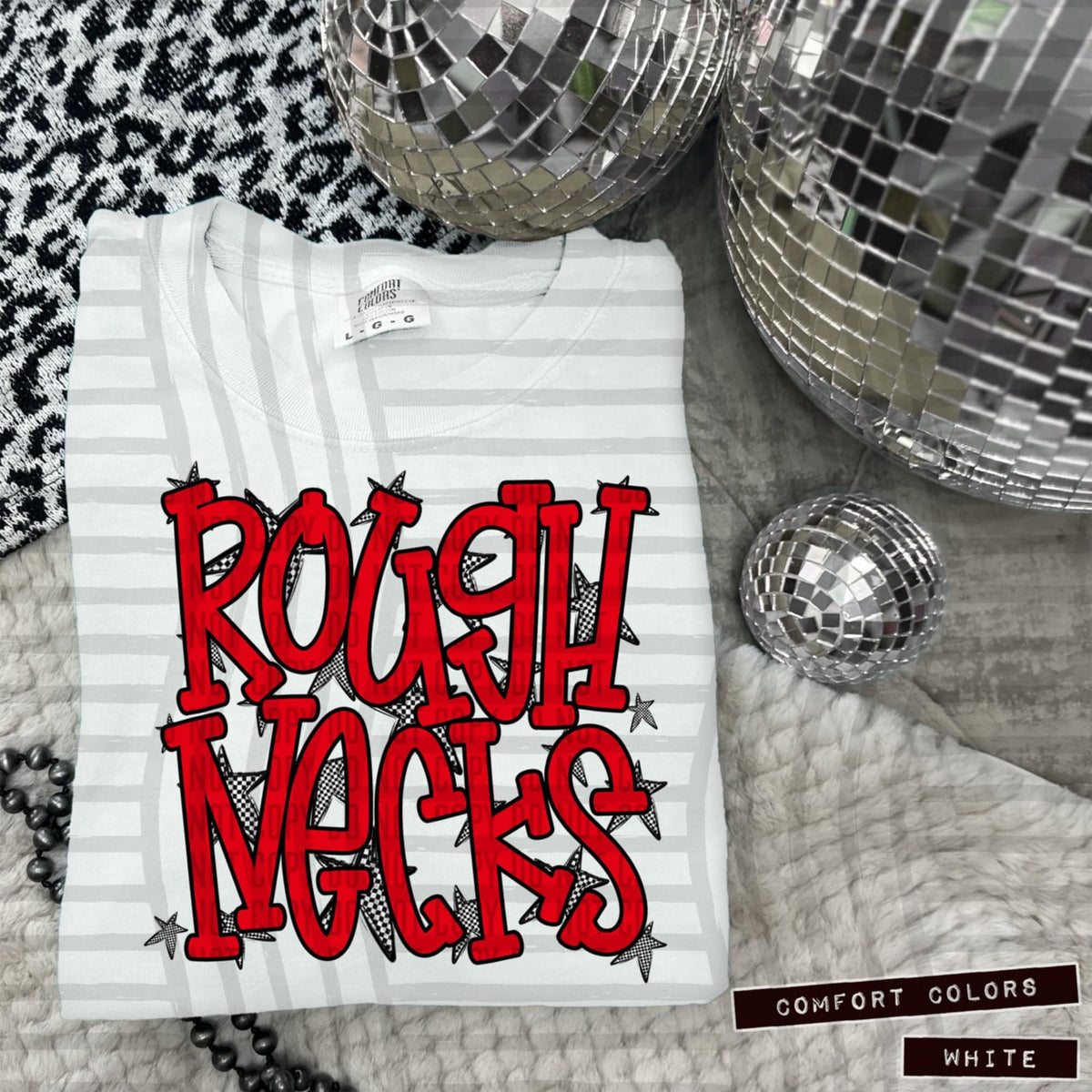 Red Staggered Mascots (Caplinger)