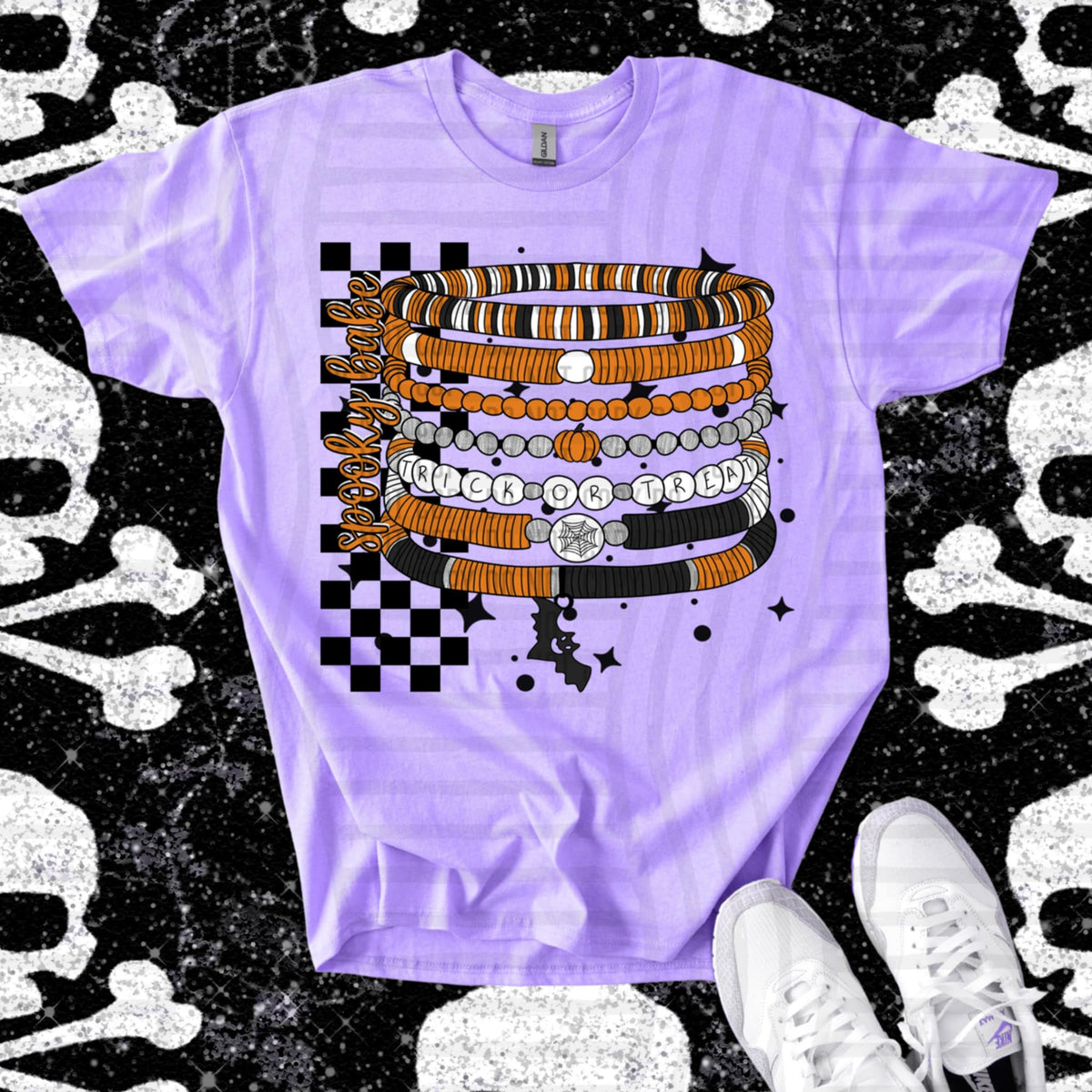 Spooky Babe Bracelets (caplinger) DTF transfer