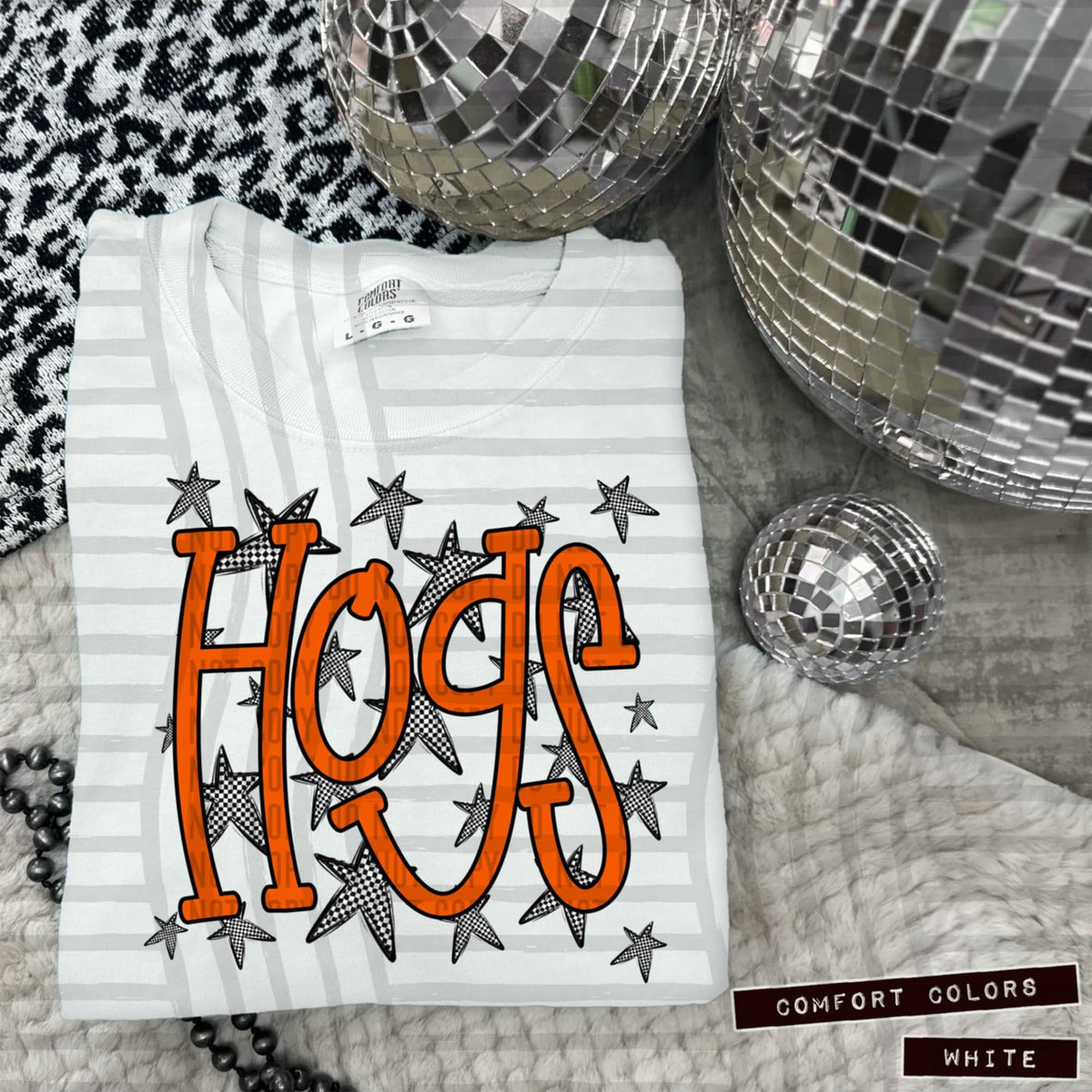 Orange Staggered Mascots (Caplinger)