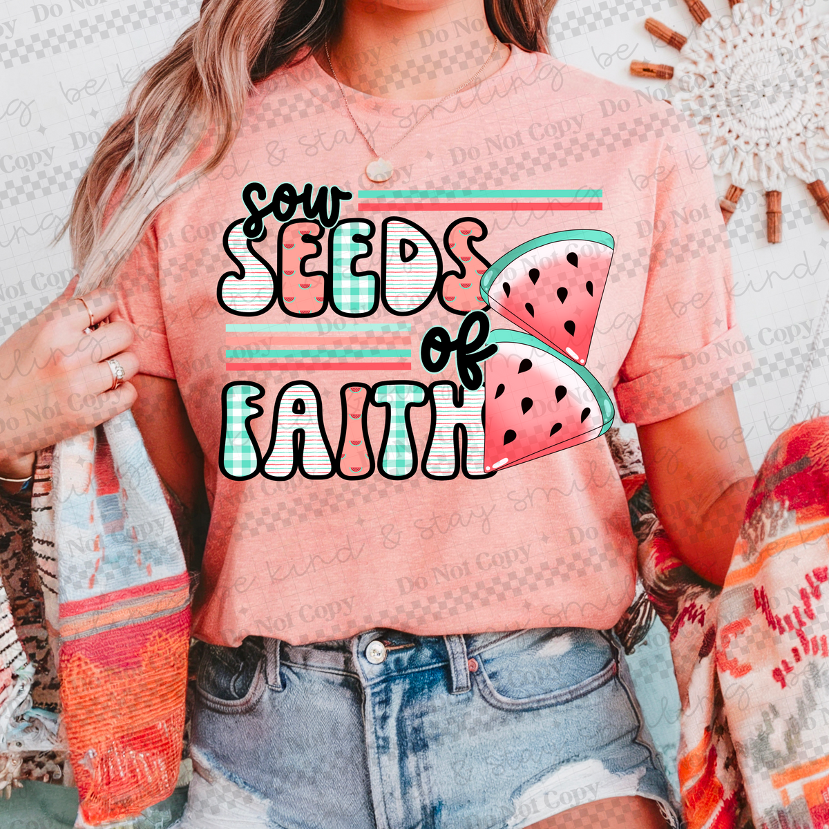 Sow seeds of faith (CMLD) 96001 DTF transfer