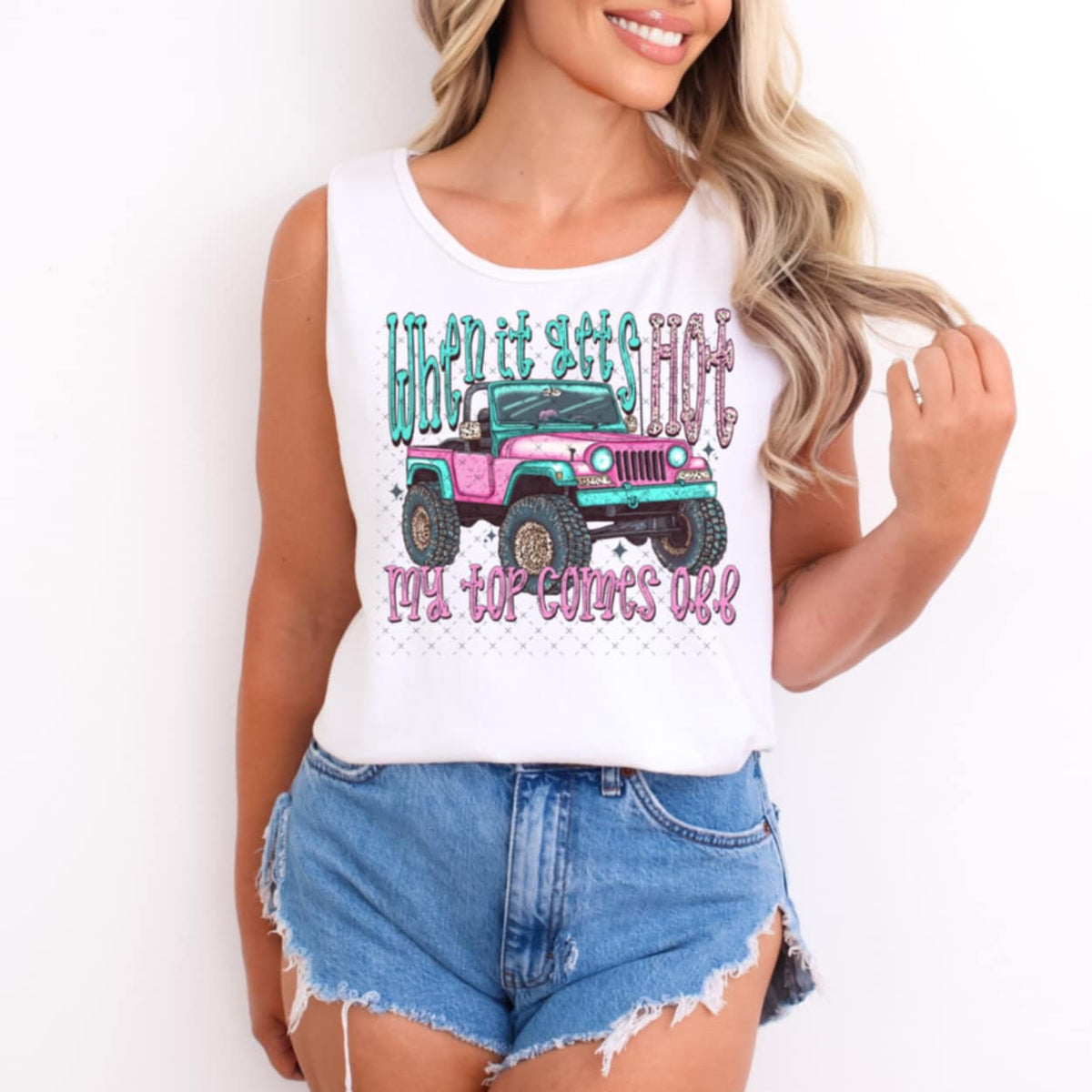 When it gets hot the top comes off (CMLD) 99384 DTF transfer