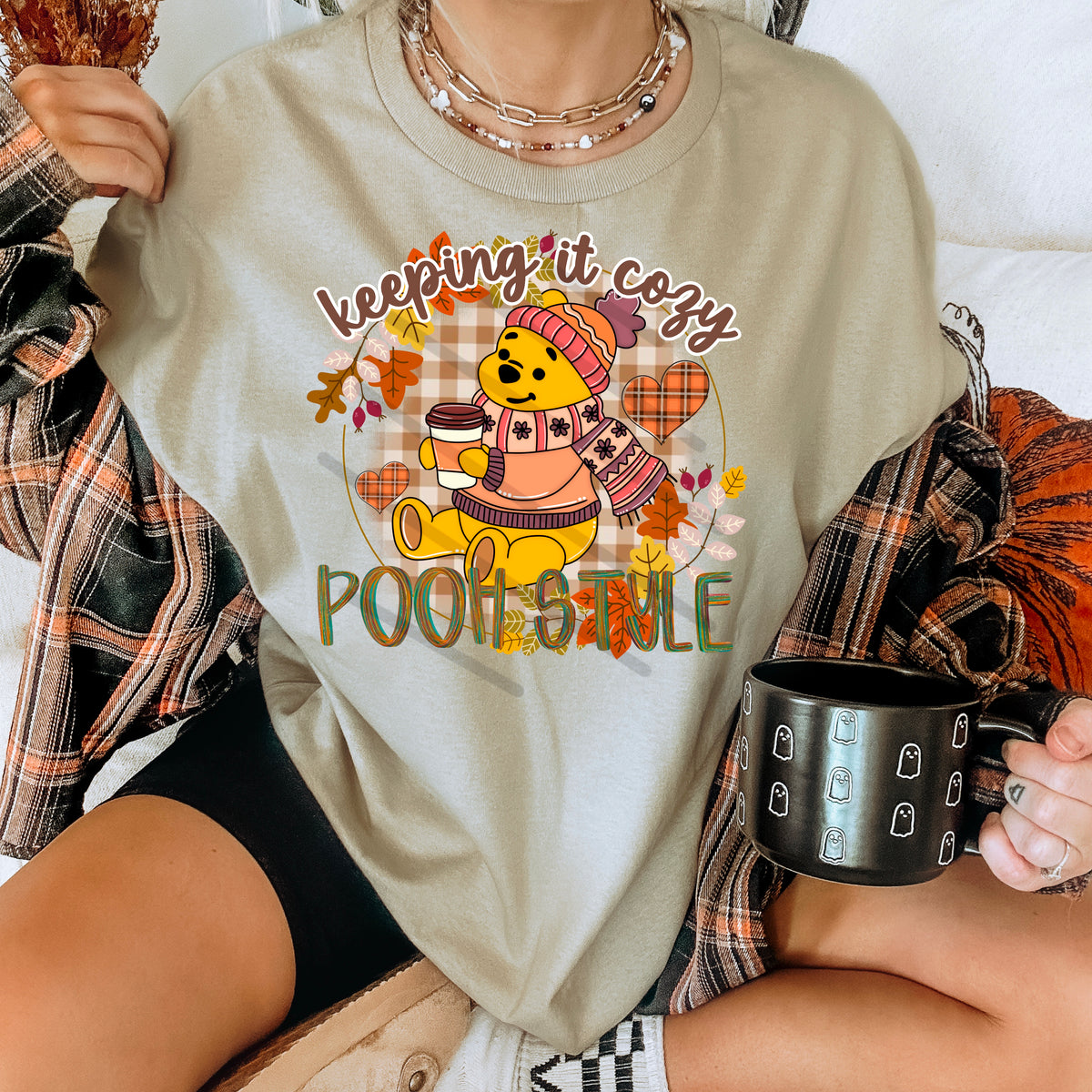Keep it Cozy Bear 114028 DTF transfer