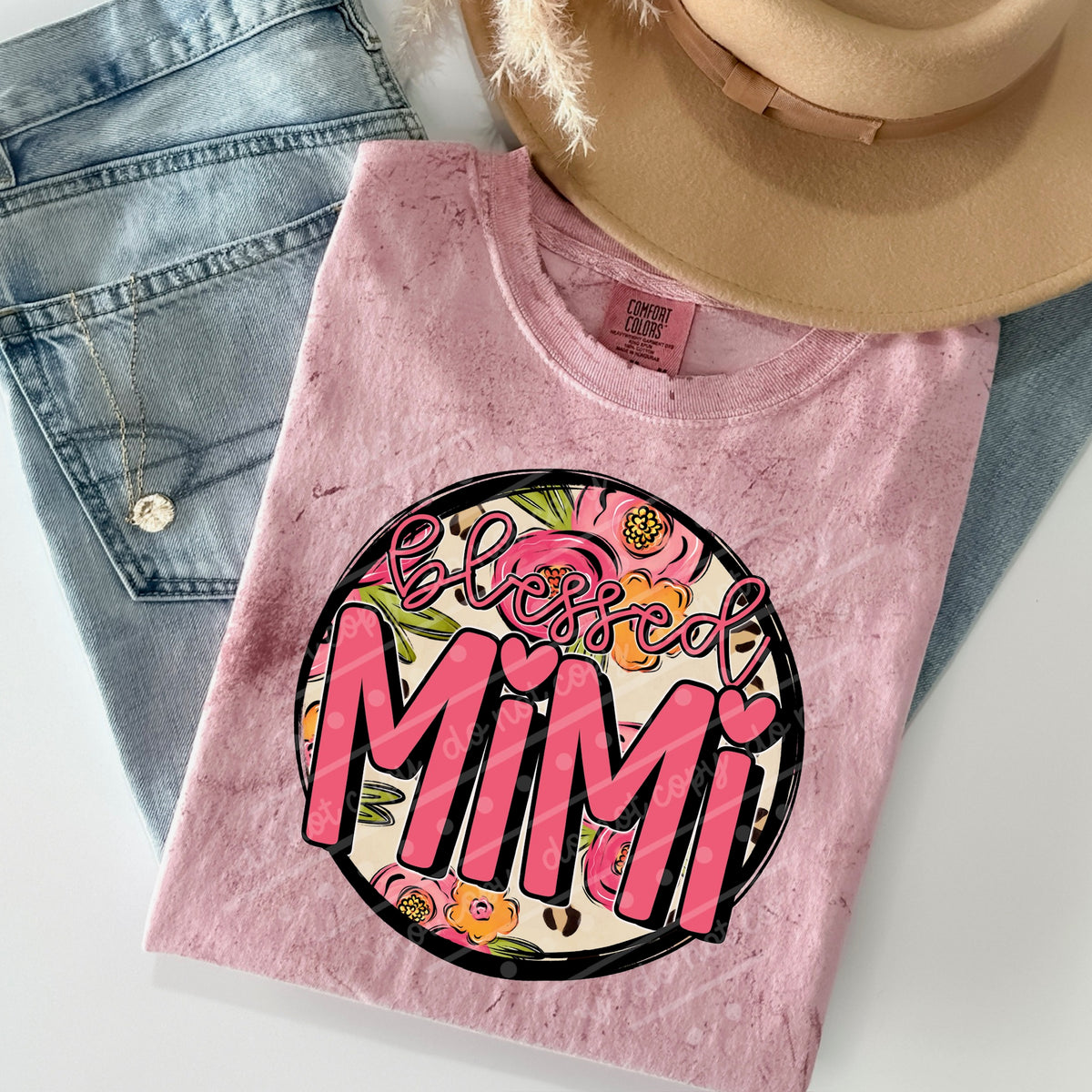 Blessed Mimi circle (OHDD) DTF Transfer