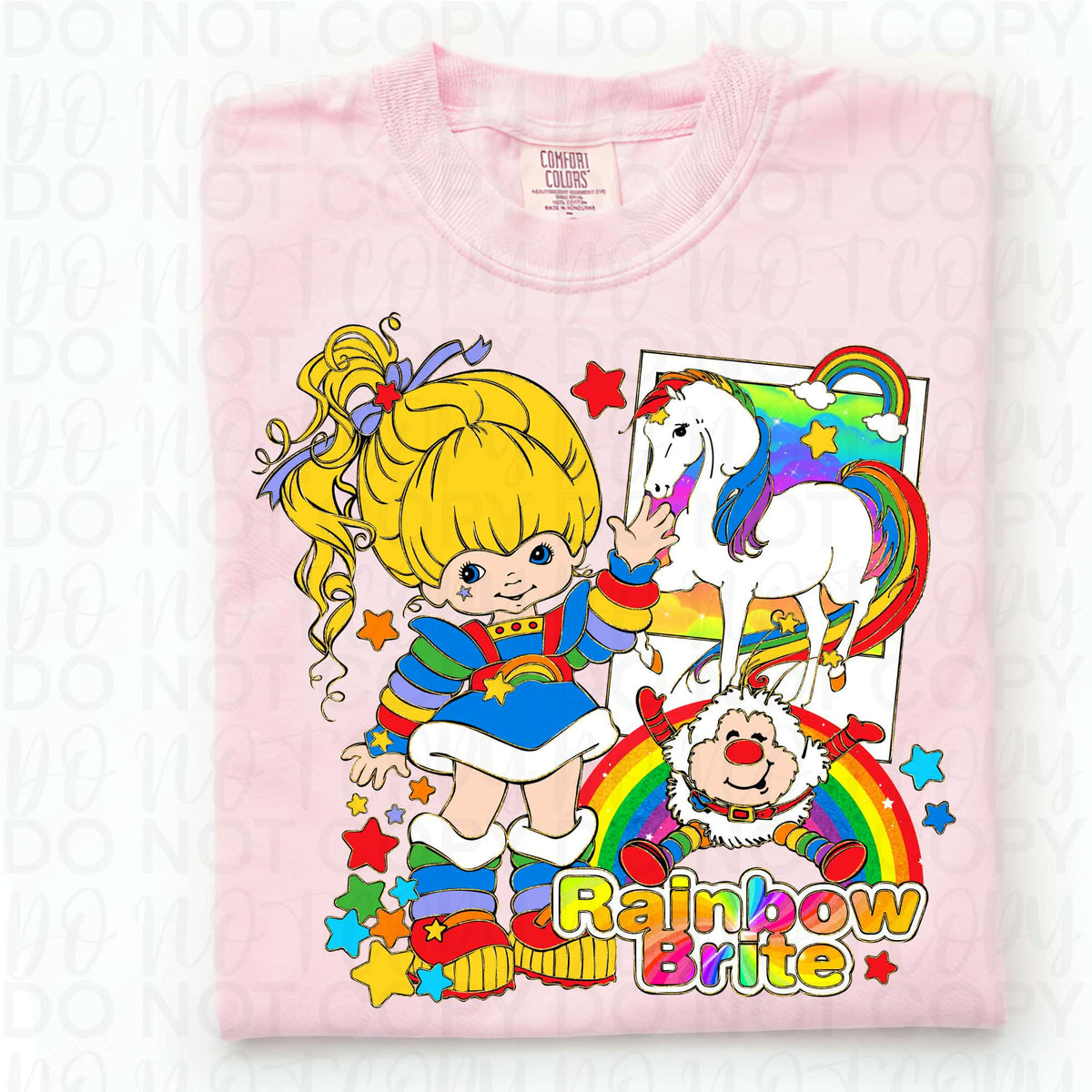 Rainbow girl (UAC) DTF Transfer