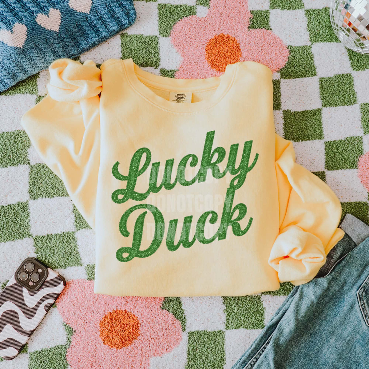 Lucky duck (CSG) DTF transfer