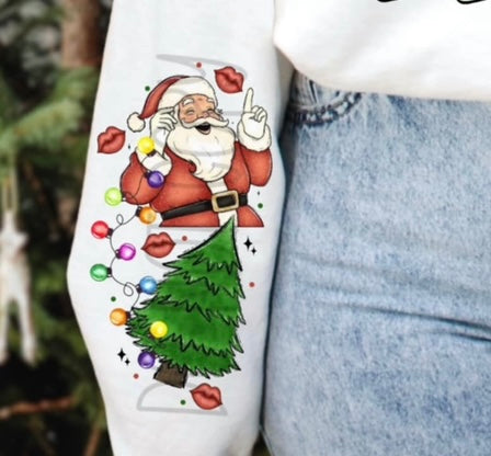 Ho ho ho’s everywhere sleeve 109280 DTF transfer