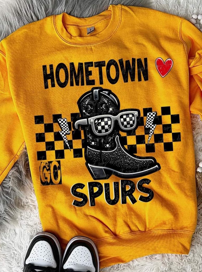 Hometown spurs (VIRGO) 55685 DTF transfer