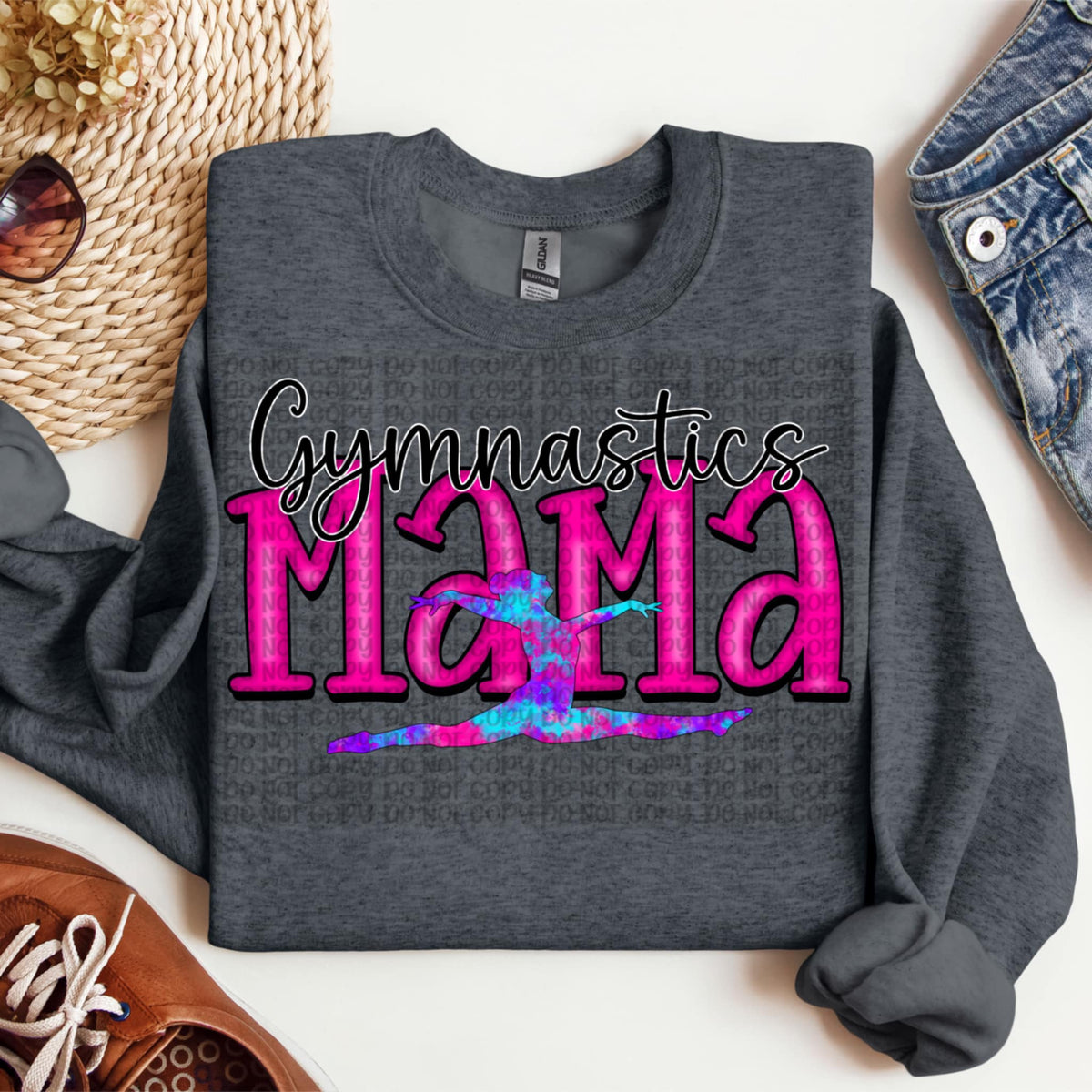 Gymnastics mama pink (VP) 91954 DTF transfer