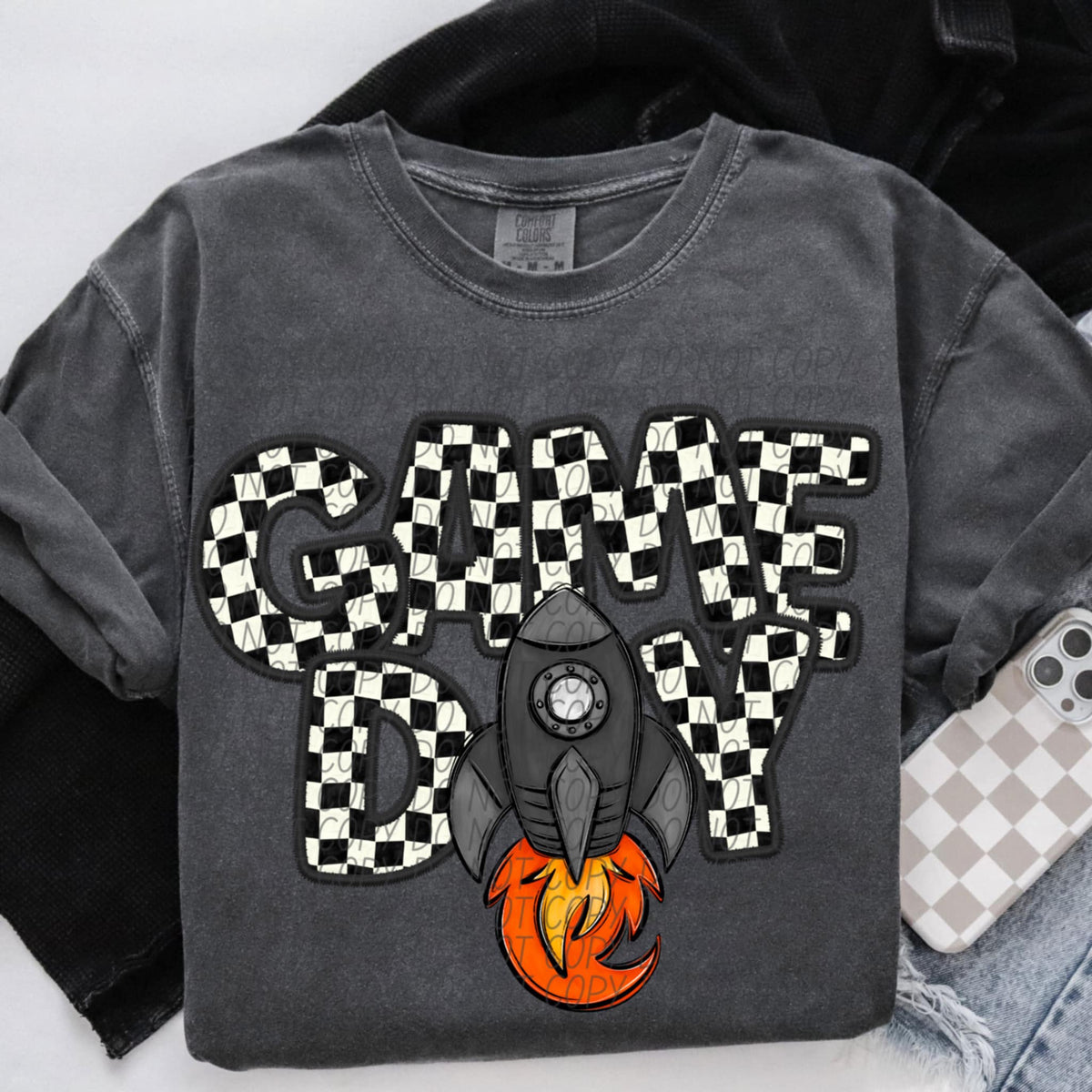 Game day rocket checkered (CITY) 91379 TF transfer