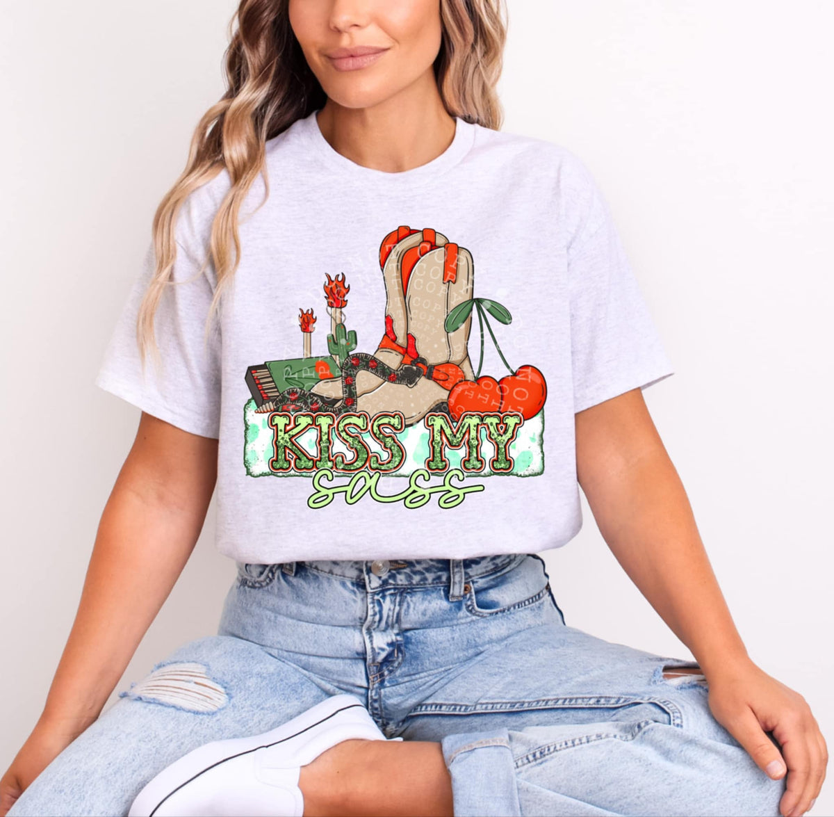 Kiss my sass (C’s) 94780 DTF transfer