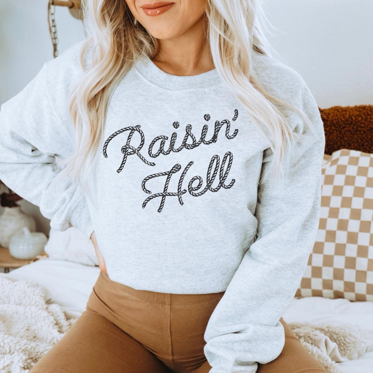 Raising Hell Black scarlow 110186 DTF transfer