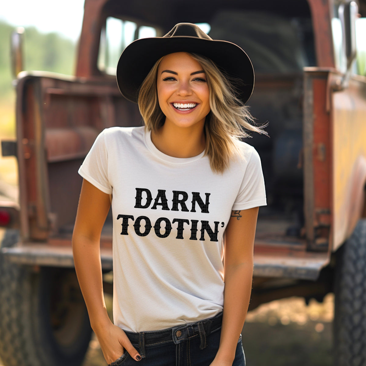 Darn tootin 95088 DTF transfer