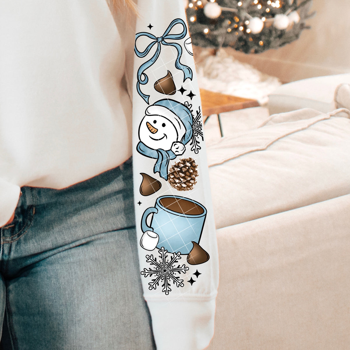 Winter Collage SLEEVE (CSC) DTF Transfer