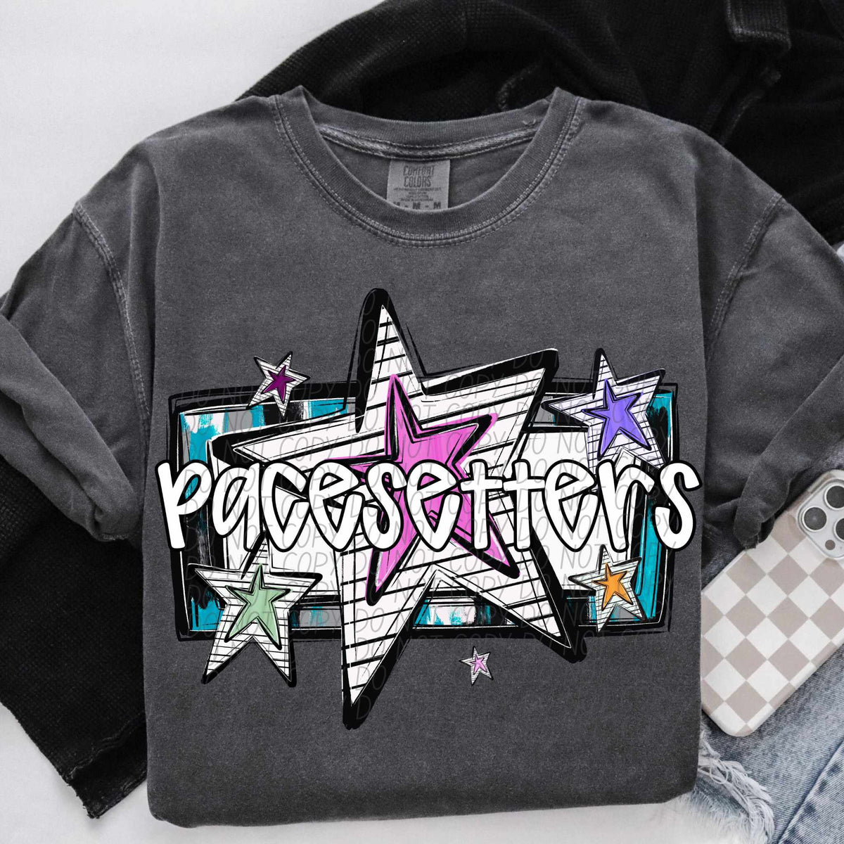 Pacesetters stars (CITY) 84920 DTF transfer