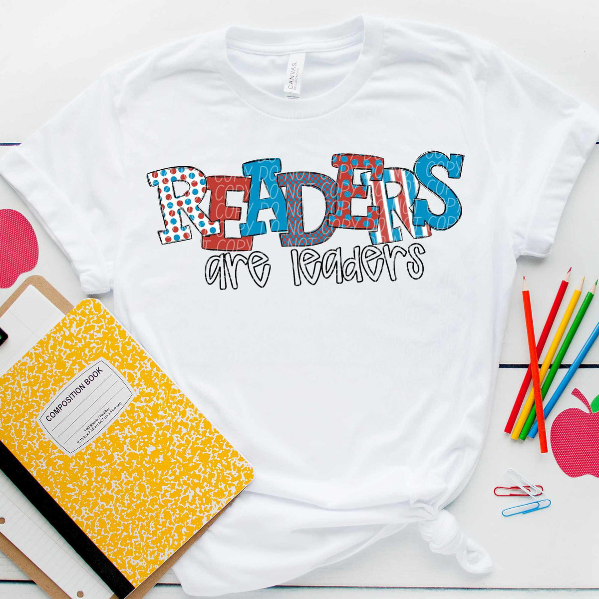 Readers are leaders (CITY) 85036 DTF transfer