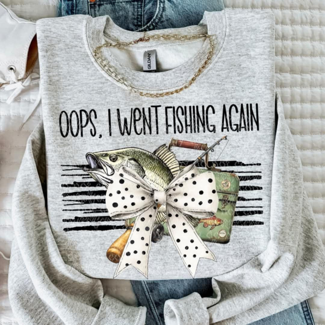 Oops, I went fishing again (TTD) 85825 DTF transfer