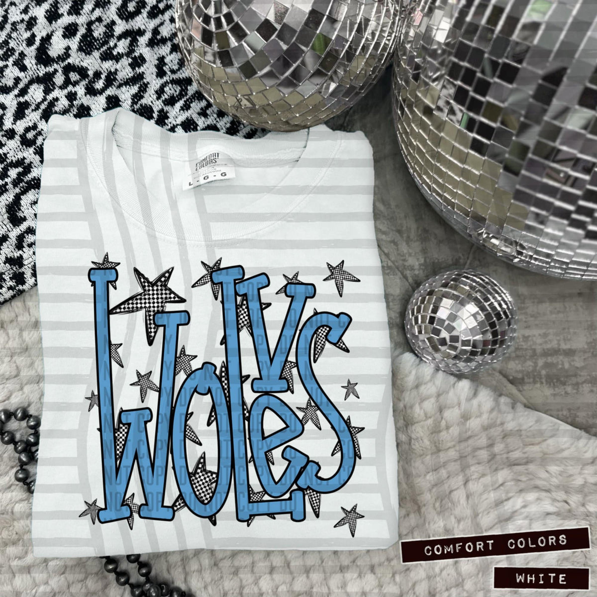 Col Blue Staggered Mascots (Caplinger)