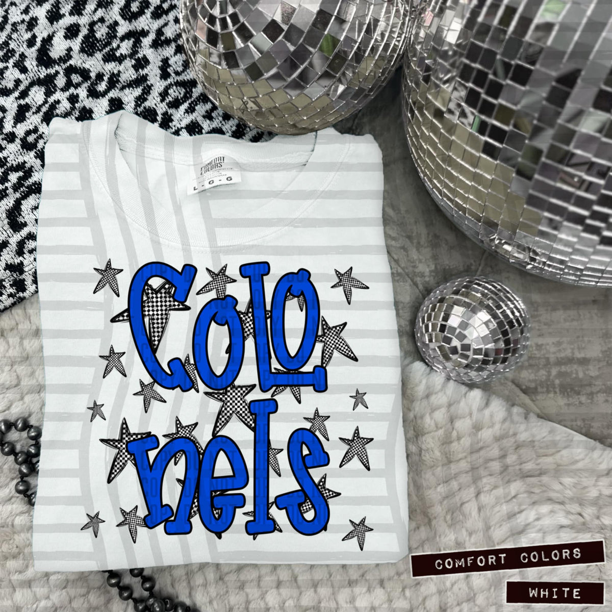 Blue Staggered Mascots (Caplinger)