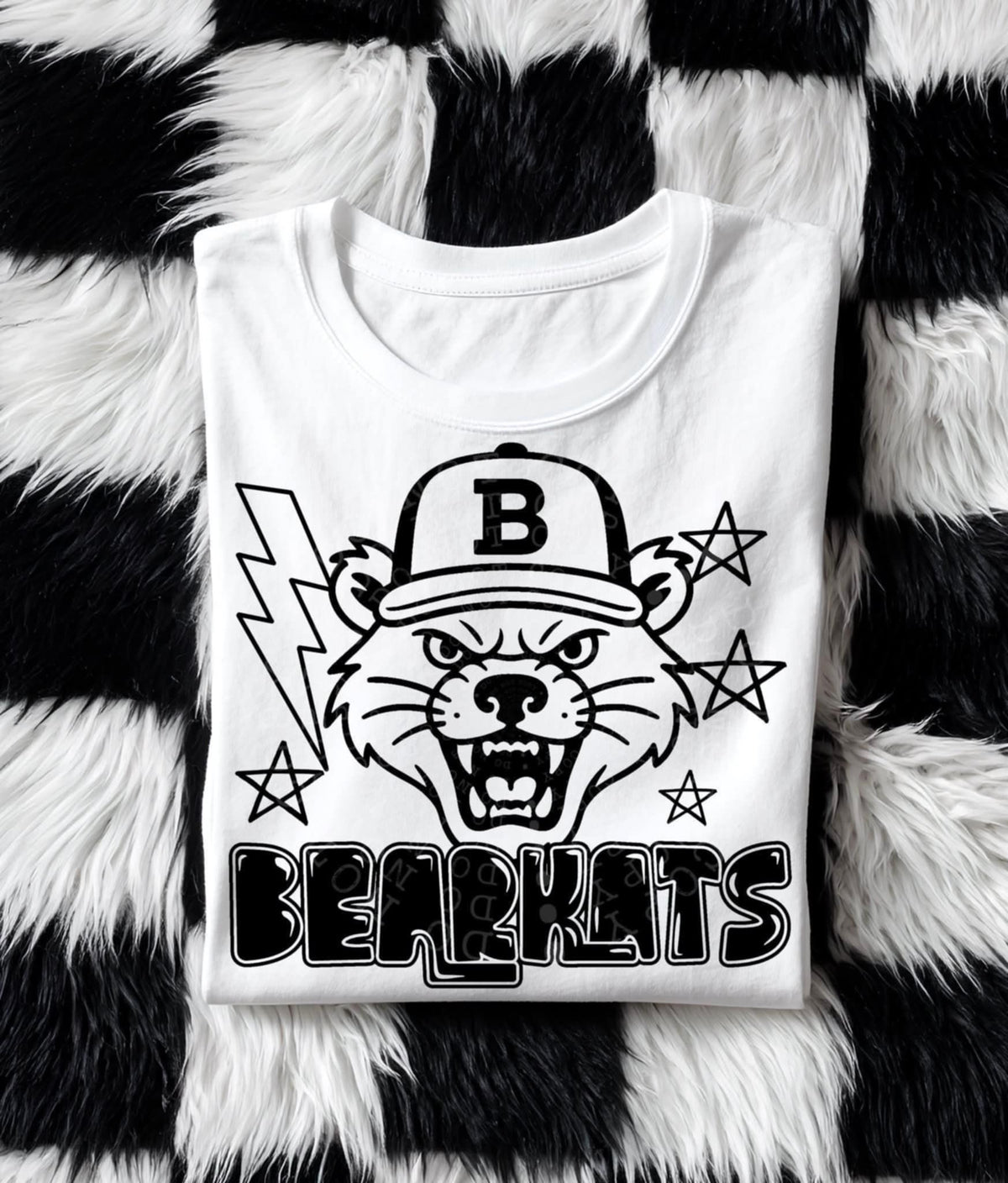 Bearkats BLACK (C’s) DTF transfer