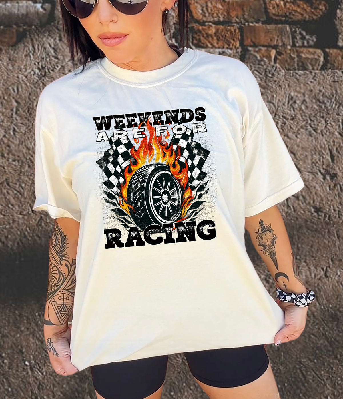 Weekends are for racing tire 30409 DTF transfers